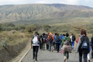 mount Longonot hiking and climbing adventure
