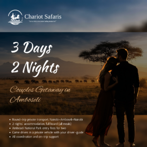 3 Days 2 Nights Amboseli couple getaway
