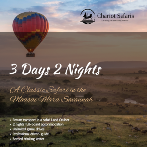 3 Days 2 Nights in Maasai Mara Safari Package